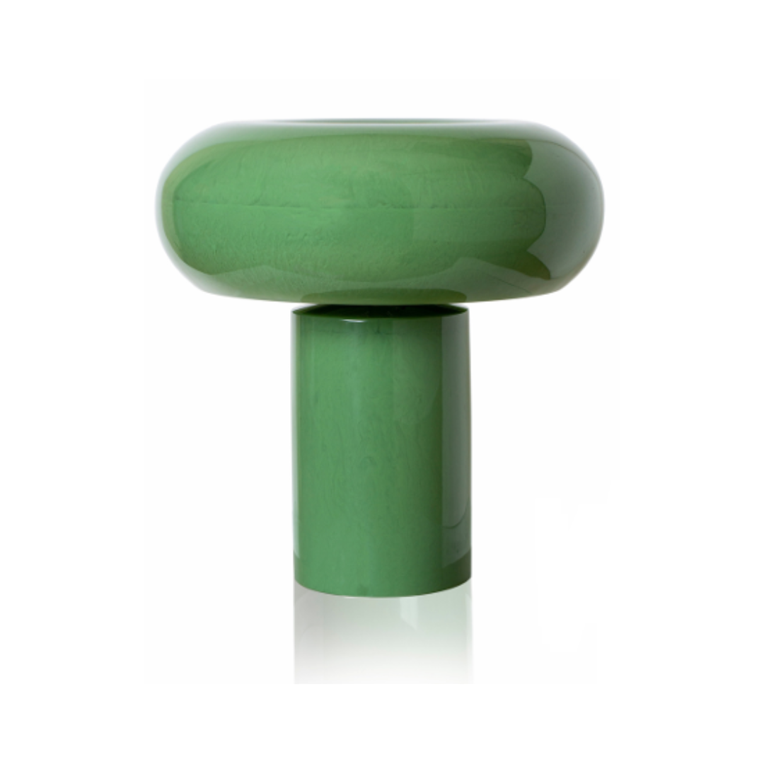Abajur Cecília em Resina – 40 cm Verde