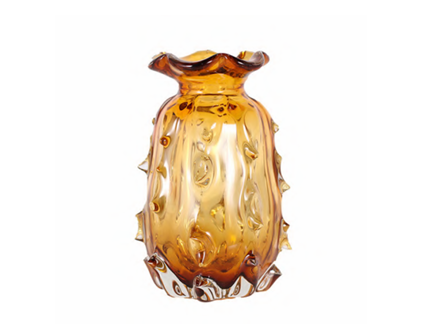 Vaso Decorativo Laguna Vidro Murano – 15 x 23 cm (Cores Variadas)