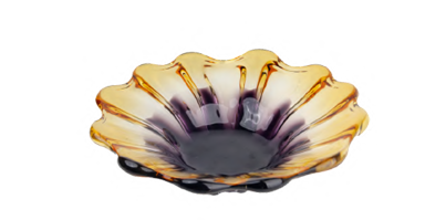 Centro de Mesa Fiamma Vidro Murano – 34 cm (Cores Variadas)