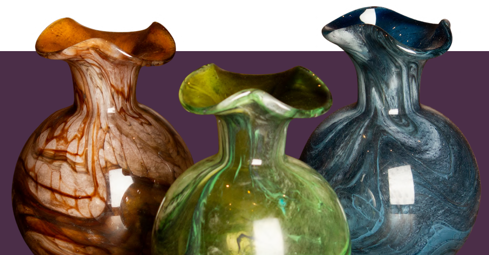 Vaso Decorativo Gemma Verde Esmeralda – Coleção Radice (P e M)