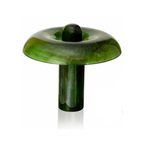 Abajur Domo em Resina – 33 cm Verde
