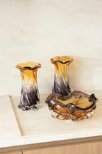 Vaso Venezia Vidro Murano – 24 cm (Cores Variadas)
