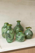 Vaso Decorativo Nodus Verde Esmeralda – Coleção Radice