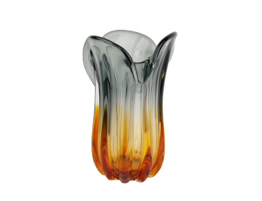 Vaso Fiamma Vidro Murano – Tamanhos P e M (Cores Variadas)
