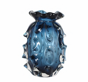 Vaso Decorativo Laguna Vidro Murano P – 12 x 20 cm (Cores Variadas)
