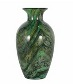 Vaso Decorativo Nodus Verde Esmeralda – Coleção Radice